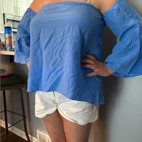 Lilly Pulitzer nwt Daniella silk top - Picture 4 of 4